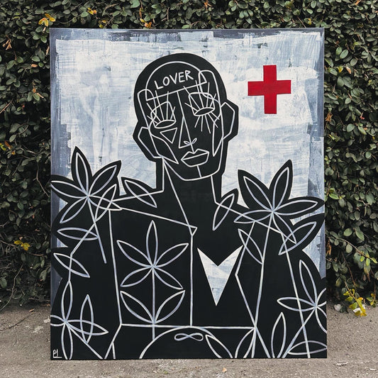 “The healer” 60x72 original on canvas