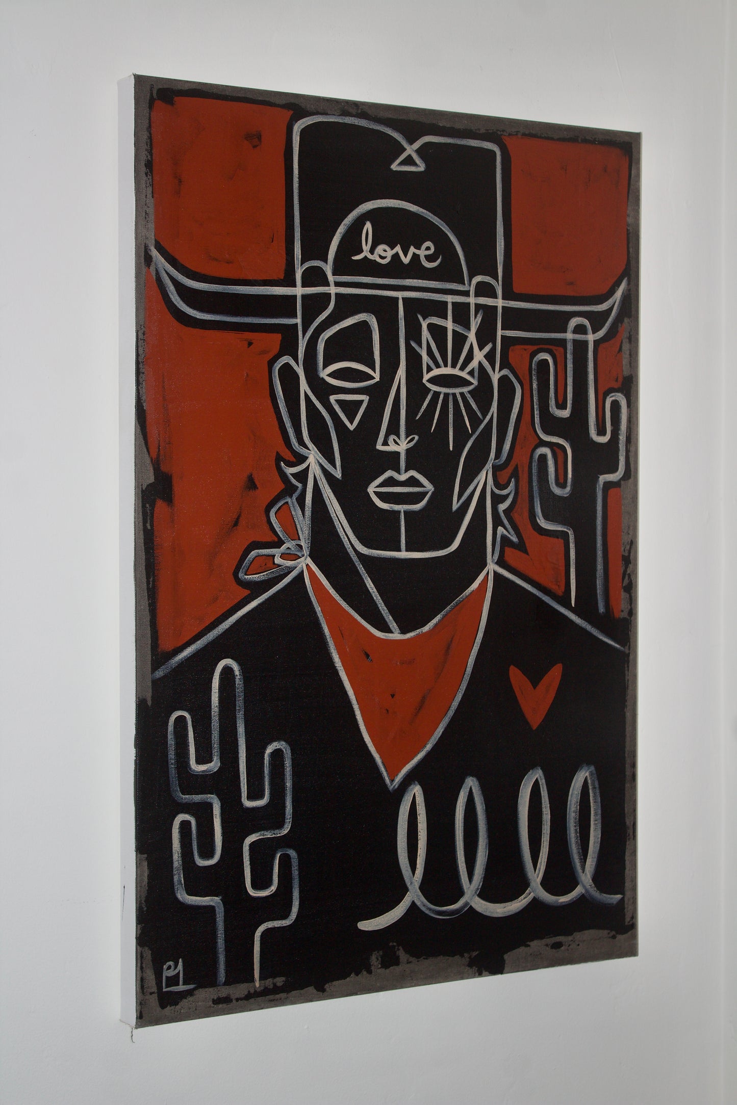 “Cowboy”24x36 acrylic on canvas