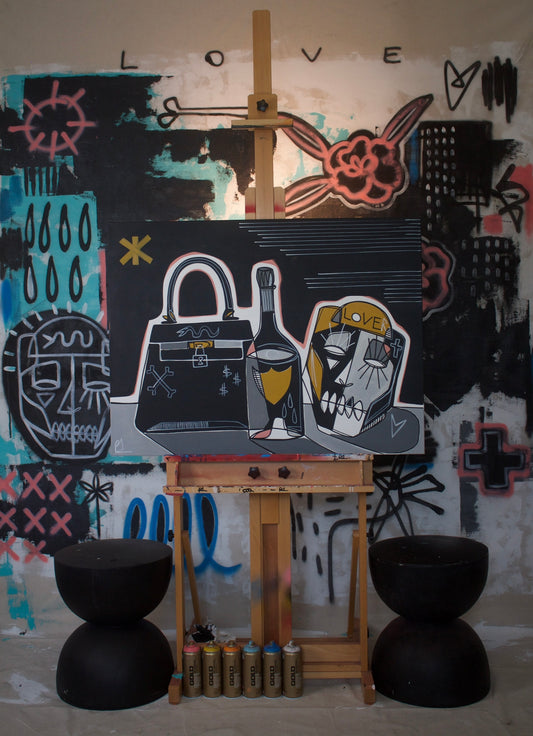 “Lifestyle” 30x40 original acrylic painting on canvas