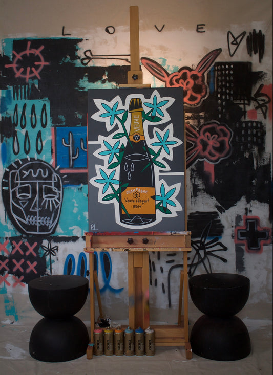“Cheers” 24x36 original acrylic painting on canvas
