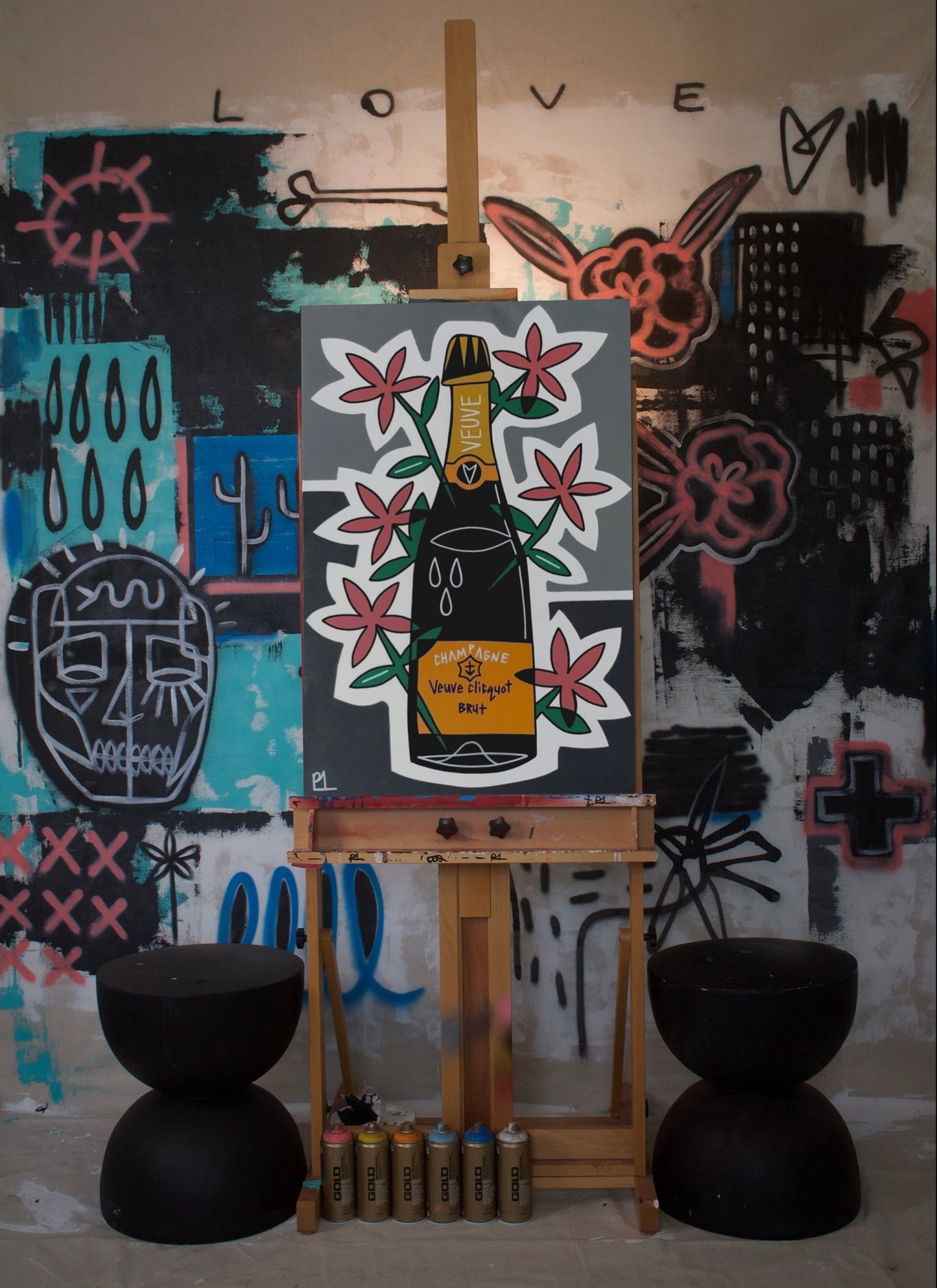 “Celebrate” 24x36 original acrylic painting on canvas